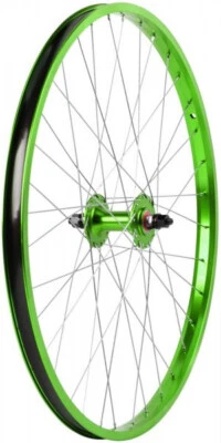 Ruedas BMX Haro, juego de ruedas Oldschool GT BMX 26 MASTER SPORT FST LLANTAS VERDES NUEVAS Foto 1 de 2