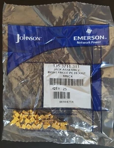25pcs Emerson 135-3711-311 MMCX jack RF coax connectors right angle PCB mount - Picture 1 of 2