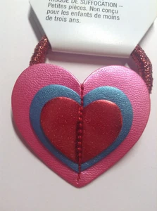 Gymboree  Sugar Cookie Hair Tie Set Hearts Pink  NWT Ponytail Holder Vintage - Picture 1 of 4