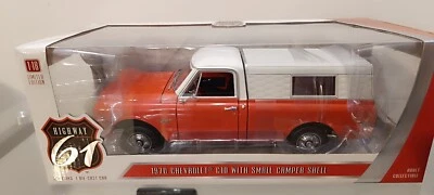 1970 Chevrolet C-10 Pickup Camper Shell Highway 61 1:18 - Immagine 1 di 4