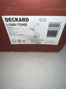 Pfister Deckard 1Handle Shower Faucet Trim Kit in Matte Black READ INFO - Picture 1 of 10