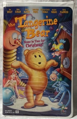 The Tangerine Bear (VHS, 2000, Clam Shell) Home In Time For Christmas - Image 1 of 4
