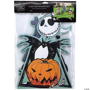 The Nightmare Before Christmas Jack, Sally & Zero Yard Sign Set - Picture 1 of 1