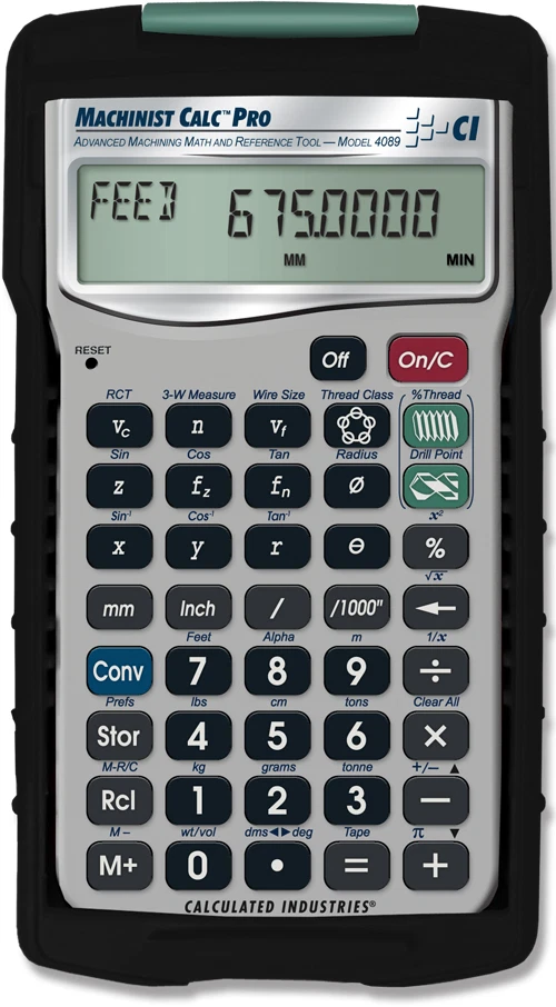 Calculated Industries Machinist Calc Pro International 4089 Calculator with Case - Image 1 of 1