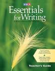 SRA Essentials for Writing Teacher's Guide by Siegfried Engelmann (English) Pape