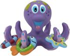 Nuby Floating Octopus Toy  3 Hoopla Rings BPA Free Baby Bath Toy for Boys Girls