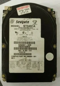 COMPAQ 189586-001 172780-001 ST3491A 420MB IDE 3.5" Hard Disk Drive - Picture 1 of 2