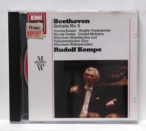 RUDOLF KEMPE, KOSZUT, FASSBAENDER - BEETHOVEN symphony no.9 - EMI CD NM - Picture 1 of 2