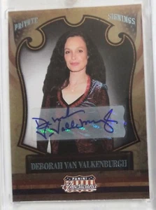2008 Donruss Americana #10/199 Deborah Van Valkenburgh #249 Autograph Warriors - Picture 1 of 1