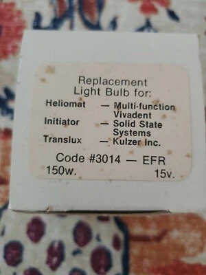 REPLACEMENT BULB FOR GE EFR 150W 15V - Image 1 of 2