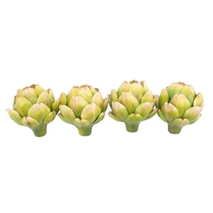 Green Artificial Artichokes Fruits - Fruits and Realistic Vegetables for1889 - Picture 1 of 8