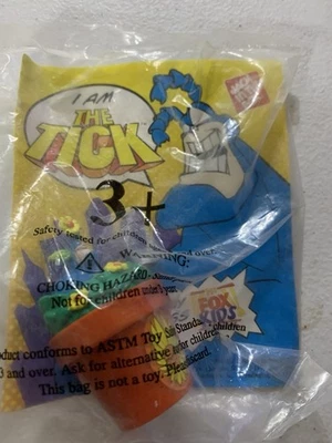 1997 Jack in the Box Toy: The Tick W/ Hidden Villains! In Package! - Image 1 of 2