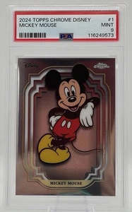 Topps Chrome Disney Mickey Mouse #1 2024 PSA 9 - Imagen 1 de 2