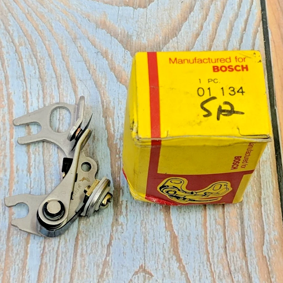 2x Puntos de encendido Bosch 01134 para Datsun 210 B210 F10 620 Honda Civic Accord Foto 1 de 4