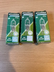 Sylvania 12v 35w Halogen Capsule Bulb GY6.35 X 3 - Picture 1 of 1