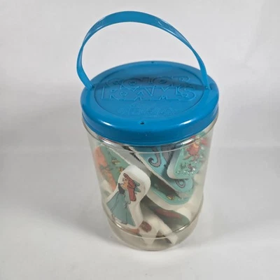 Juego de baño vintage Colorforms color espumas Disney Sirenita años 90 con tarro Foto 1 de 4