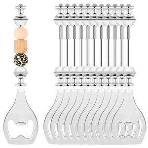 Reusable Beaded Bottle Opener Decorative Bead Wine Opener for Bartender DIY9049 - Foto 1 di 5