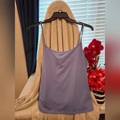 Lane Bryant Size 14/16 Lavender Spaghetti Strap Silky Layering Casual Camisole - Image 1 of 4
