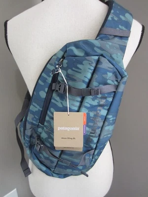 Nuevo con etiquetas Patagonia Atom 8L Slingback Iceberg Derretir Nailon Reciclado Hombres Mujeres Difícil de Encontrar Foto 1 de 4