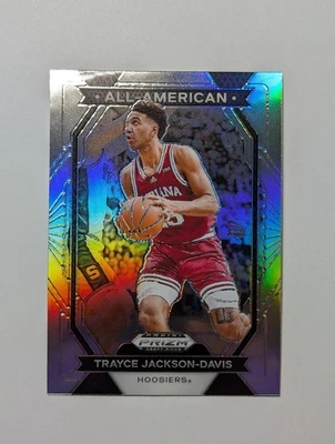 2024 Panini Prizm Draft Picks Trayce-Jackson Davis All-American #29 SILVER PRIZM - Image 1 of 2