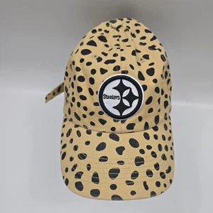 Pittsburgh Steelers Hat Cap '47 Brand Animal Print Embroidered Adjustable - Picture 1 of 23
