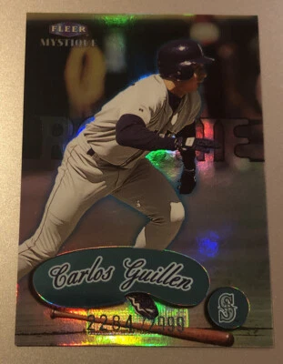 1999 Fleer Mystique #105 CARLOS GUILLEN Prospect SP #d 2284/2999! MARINERS - Image 1 of 2