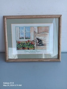 Debra Jordan Meyer Framed Cat Print - Picture 1 of 3