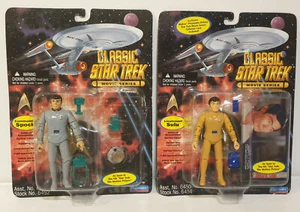 STAR TREK MOTION PICTURE : COMMANDER SPOCK, LIENTENANT SULU ACTION FIGURES - Picture 1 of 5