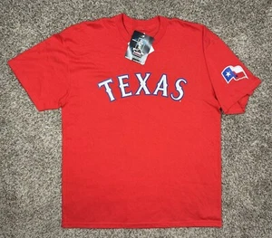 Texas Rangers Jersey Shirt Men Size XL Yu Darvish #11 Red Short Sleeve MLB NWT - Picture 1 of 12
