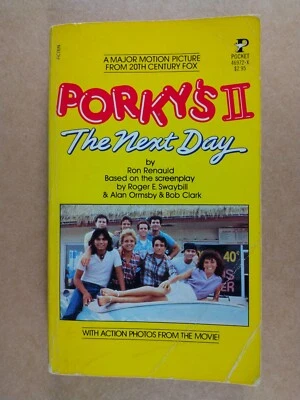 PORKY'S II THE NEXT DAY Ron Renauld 1983 movie tie-in paperback - Image 1 of 4