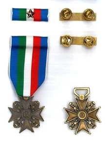 Medaglia e/o Nastrino Anzianità Servizio Polizia di Stato Bronzo 20 Anni + Clip - Bild 1 von 1