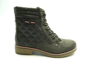 TOMMY HILFIGER WOMEN'S ONELLA GRAY FABRIC SHOES SIZE 10 - Picture 1 of 8