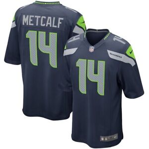 Men's  'DK Metcalf'  #14 'Seattle Seahawks' Stitched Jersey