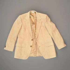 Tan 100% Camel Hair Lined Blazer ***READ FULL For Sizing*** ThoS. David Men's - Picture 1 of 17