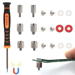 Vis SSD M.2 19 Pièces Vis pour Ordinateur Montage et Entretoise Tournevis Jeu... - Afbeelding 1 van 7