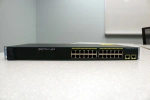 Cisco WS-C2960-24TT-L V08 Catalyst 24-Port Ethernet Switch - Picture 1 of 5