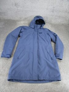 Jack Wolfskin Jacket Womens Medium 3-In-1 Purple Outdoor Fleece Lining