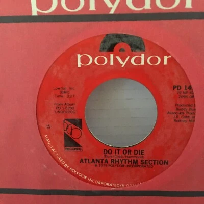 ATLANTA RHYTHM SECTION, My Song / Do it or Die, 1979 Polydor records 45 RPM - Image 1 of 2