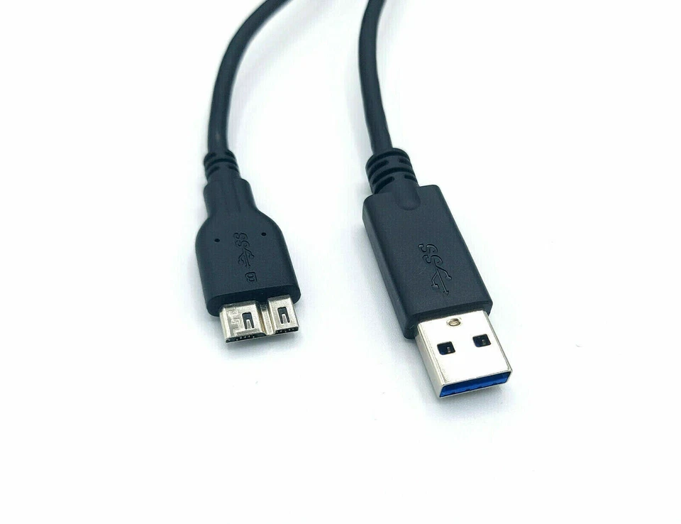 USB 3.0 Micro B Kabel Festplattenkabel Ladekabel Datenkabel Toshiba WD 0,5 m - Bild 1 von 1