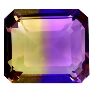 8.32 ct Exquisite Octagon Cut (13 x 12 mm) Unheated / Untreated Ametrine - Picture 1 of 1