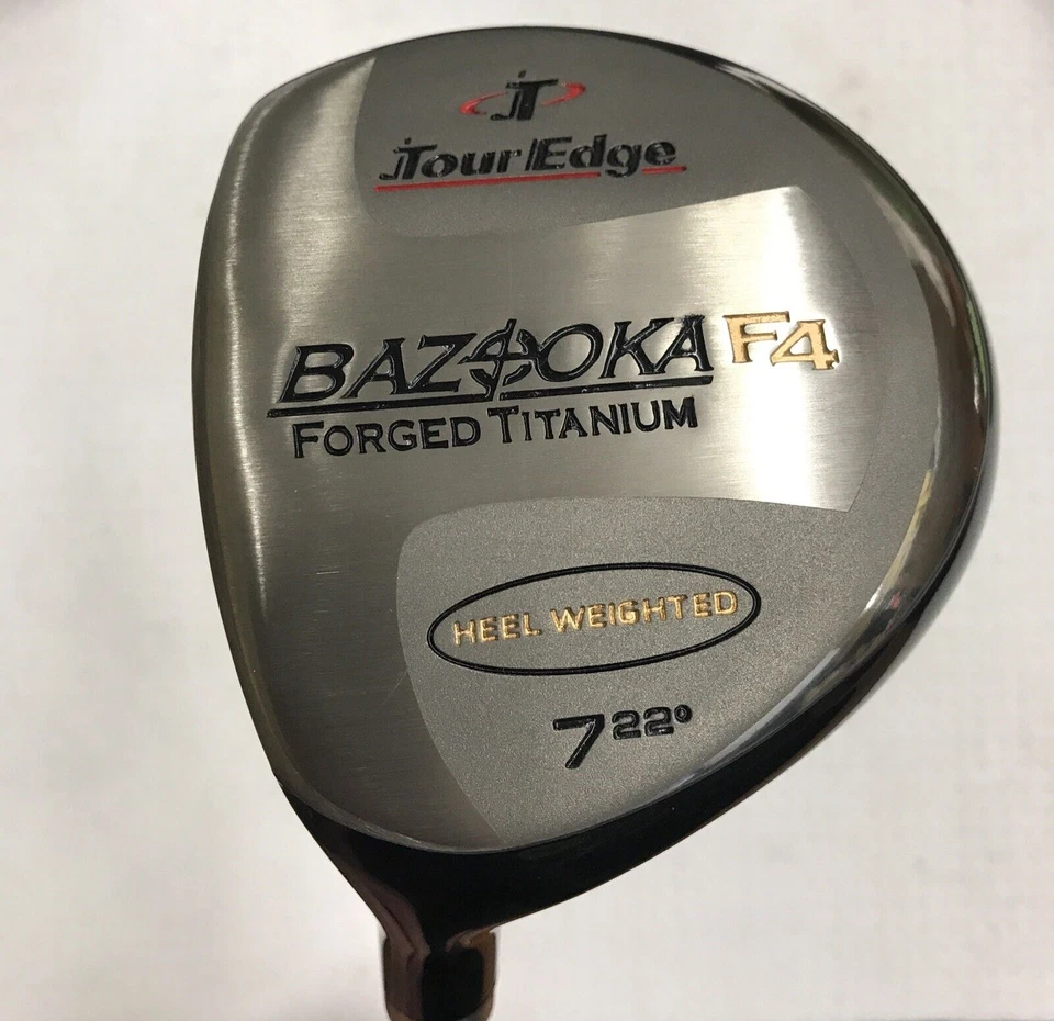 Tour Edge Bazooka F4 DRAW BIAS FW - #7 Wood / 22° Loft  Left Hand CUSTOM BUILT! - Image 1 of 4
