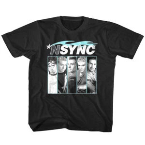 NSYNC Justin Timberlake Self Titled Kids T Shirt Pop Album Cover Boys Girls Baby - Picture 1 of 4