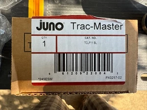 Juno TCLF11BL Trac-Master End Feed (BLACK) - Picture 1 of 11