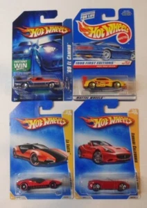 Hot Wheels - lot of 4 - 69 El Camino, Pikes Peak Celica, La Fasta + Ferrari - Picture 1 of 9