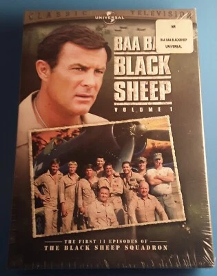 Baa Baa Black Sheep Vol 1 DVD Set New Sealed Classic TV Starring Robert Conrad  - Image 1 of 4