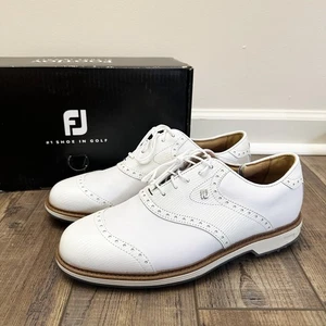 FootJoy Mens Dryjoys Premiere Series Wilcox 54322 Golf Shoes - Size 10 NEW - Picture 1 of 9
