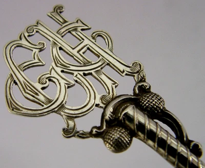 CUCHARA DE GOLF INGLESA DE PLATA ESTERLINA CHGC 1927 ANTIGUA DEPORTIVA Foto 1 de 4