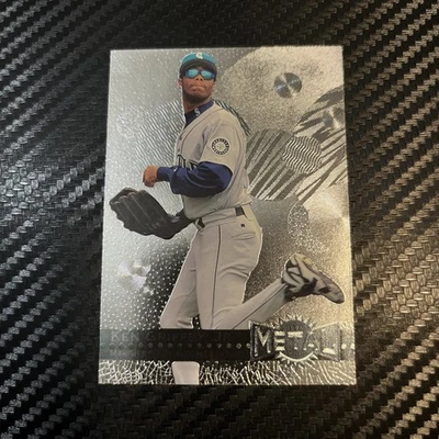 Ken Griffey Jr 1996 Fleer Metal Universe Platinum Edition- Seattle Mariners #10 - Image 1 of 2