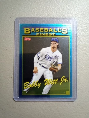 2024 Topps Finest - What If…1993 Finest Prototypes Bobby Witt Jr. #93-15 - Image 1 of 4