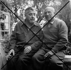 Photo de JACQUES PREVERT PABLO PICASSO 1951 - Picture 1 of 1